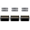3 Pack Shaver Replacement Foil and Cutters Compatible with BaBylissPRO