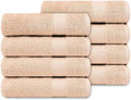 Hand Towel 18 x 28 in Pack of 8 - Soft Absorbent 600 GSM