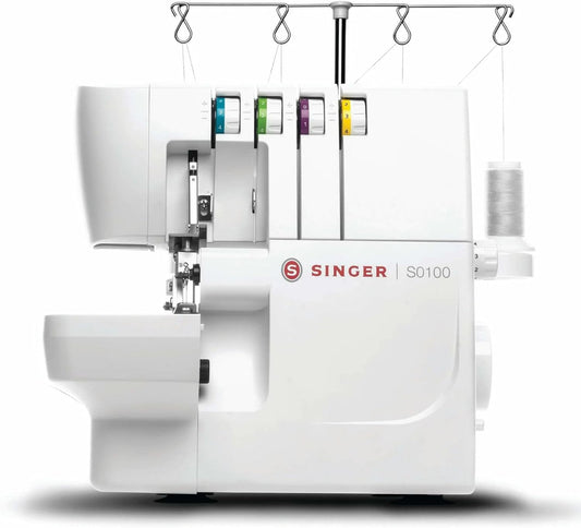 SINGER S0100 Serger | 6 Stitches, 2-3-4 Thread, 1300 SPM Speed