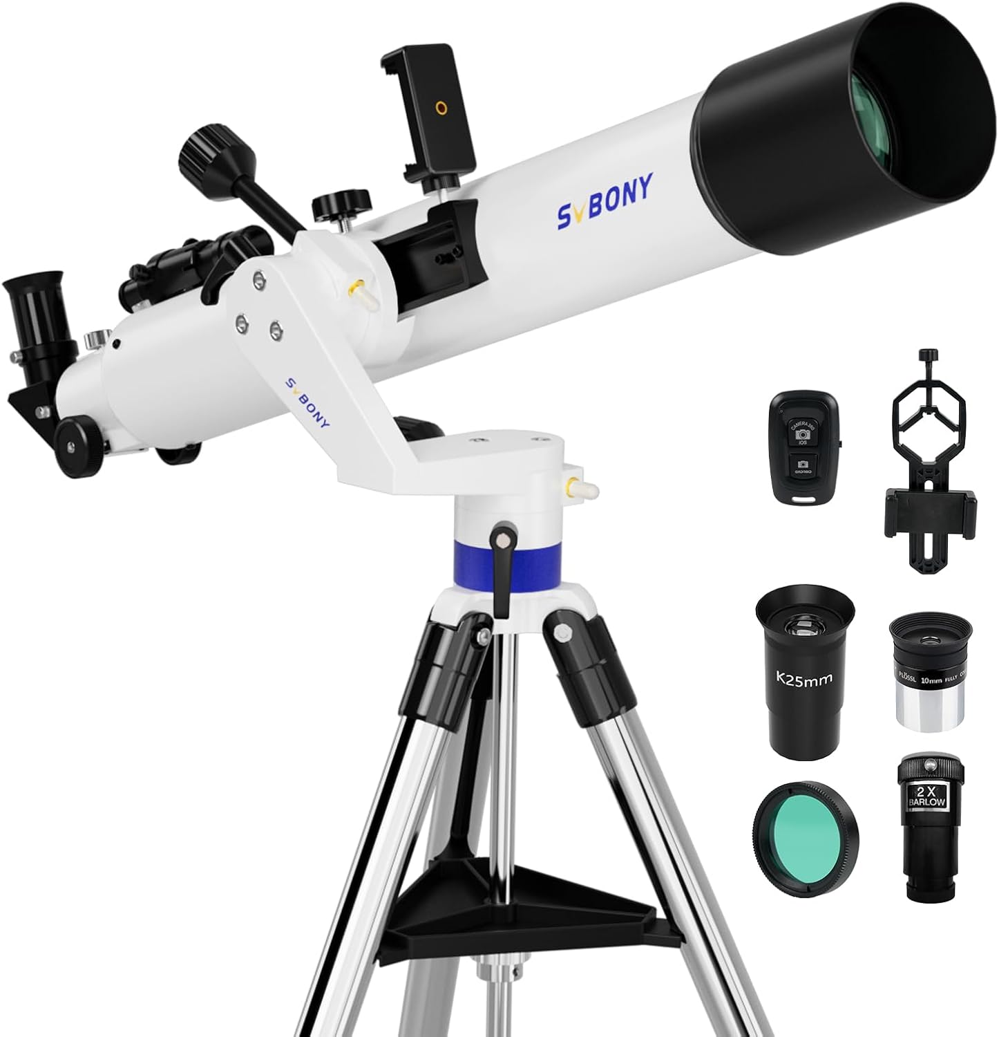 SVBONY SV520 Telescope for Adults High Powered with 90mm Aperture