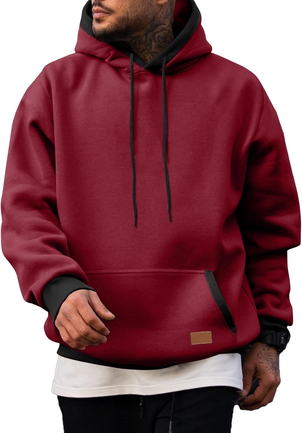 JMIERR Men's Cotton Casual Hoodies for Stylish Comfort