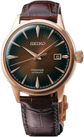 SEIKO Automatic Watch for Men - Presage Cocktail Time Burgundy Dial