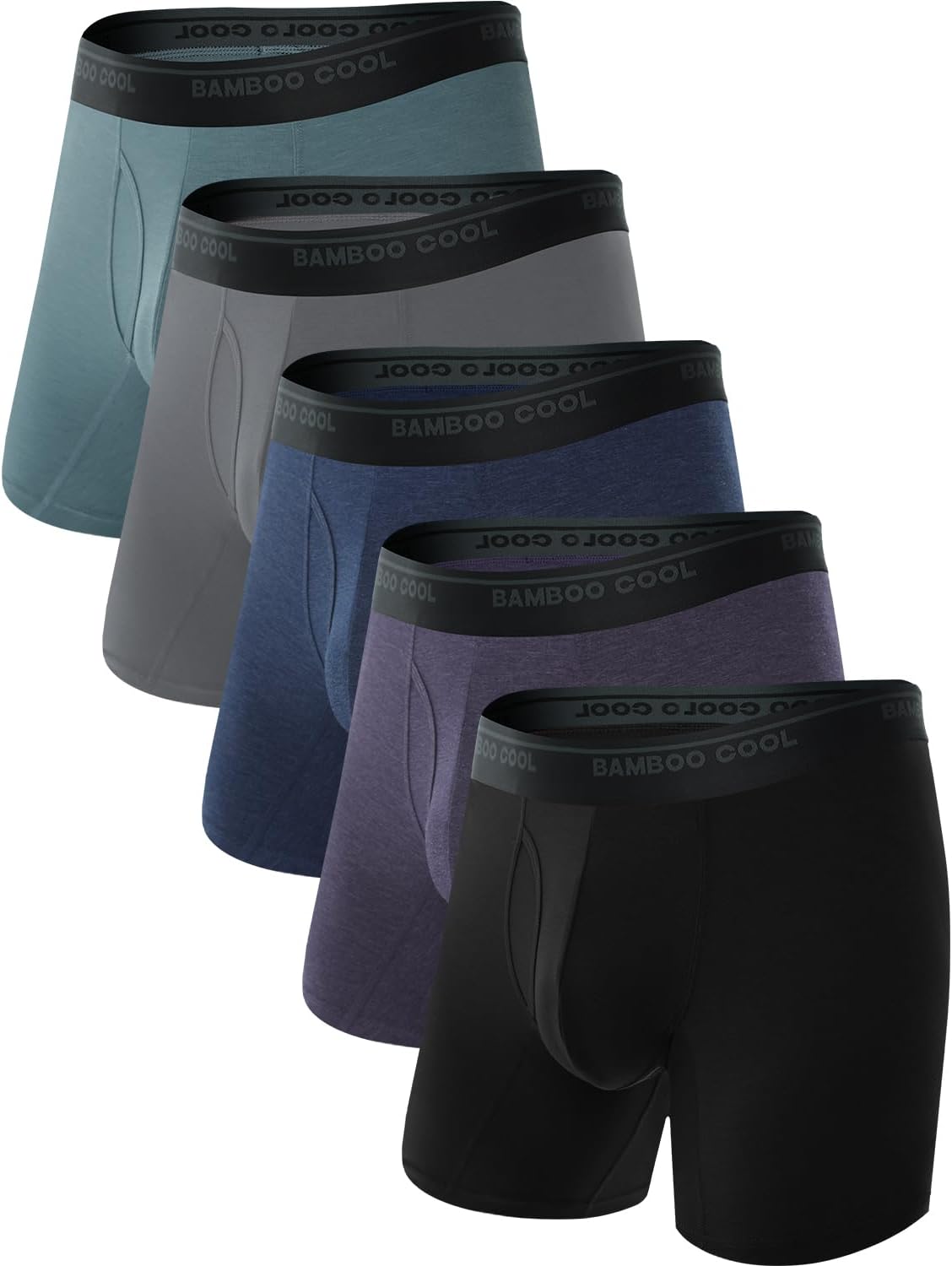 Bamboo Cool Men's Underwear Boxer Briefs for Ultimate Comfort