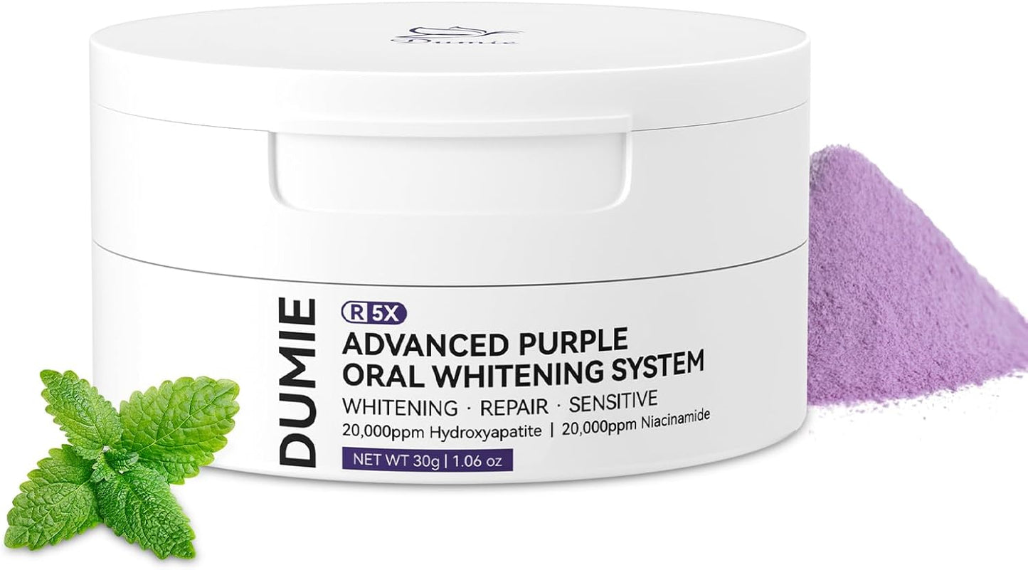 Teeth Whitening Powder for Instant Brightening and Repair