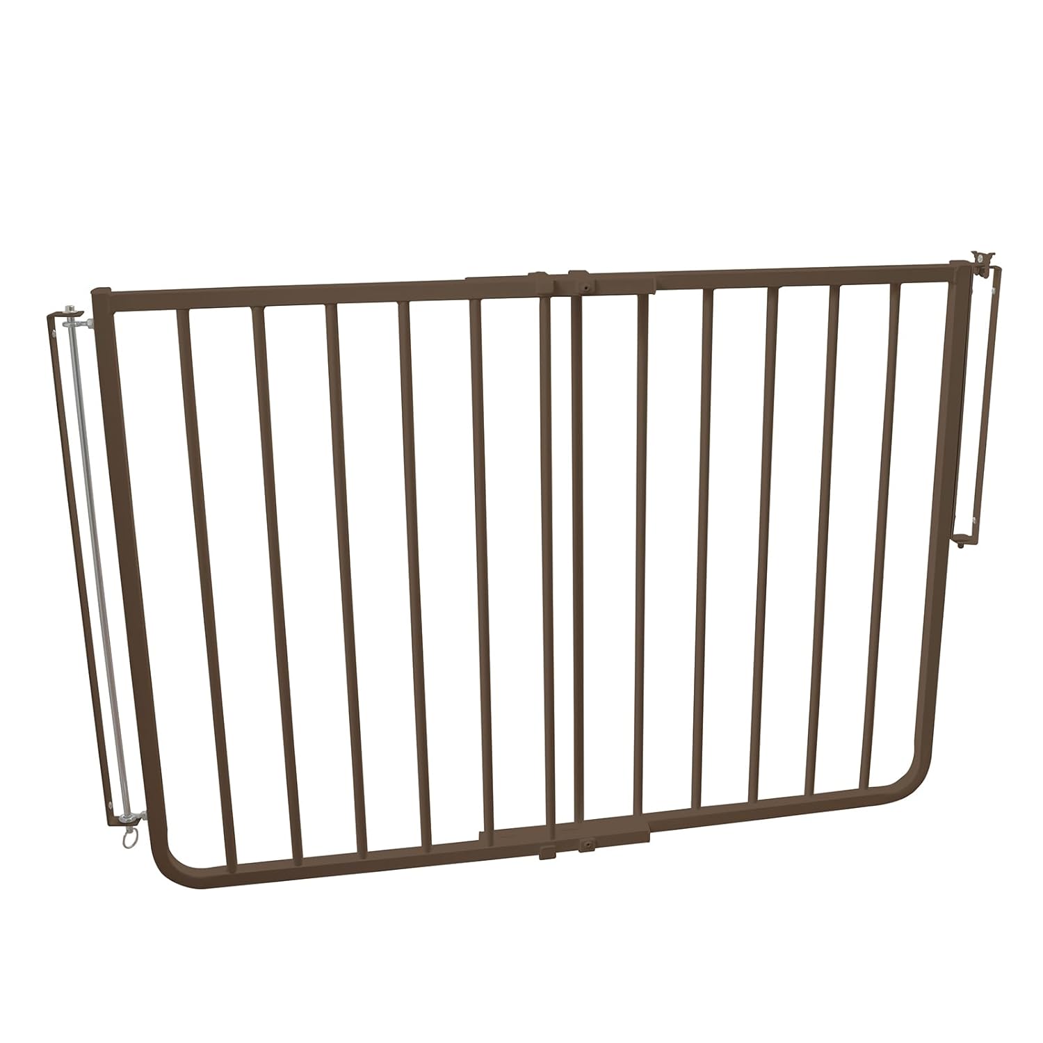 Outdoor Baby Gate for Top of Stairs - Adjustable Dog Gate