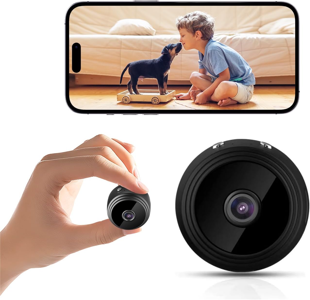 WiFi Hidden Camera: Pet & Baby Security