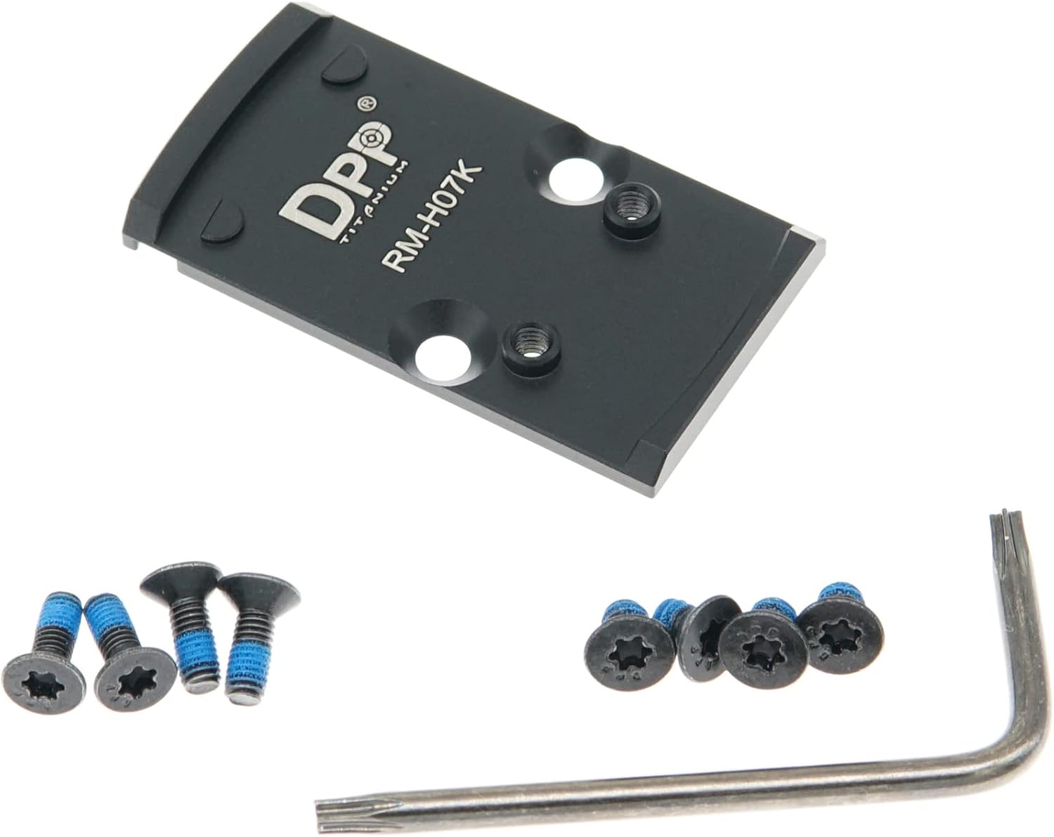 DPP Titanium Mount Adapter Plate for RMR Cut Slide and Holosun
