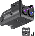 Blue Purple Laser Light Combo for Handguns - Rechargeable 800 Lumens