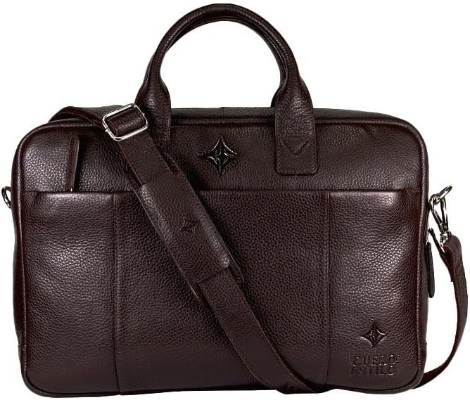 Leather Laptop Bag Handcrafted Floater Leather for Office Travel