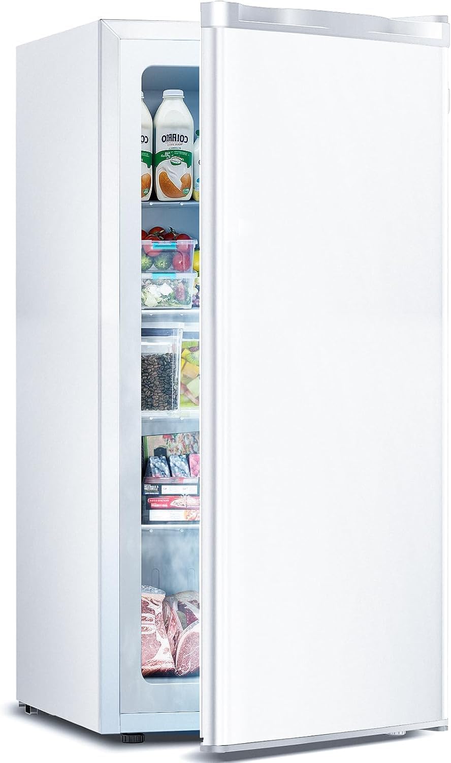 6.0 Cu.ft Upright Freezer for Home, Dorms, and Apartments
