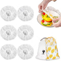 Reusable Elastic Bowl Covers - 200PCS - Outdoor Picnic Essential