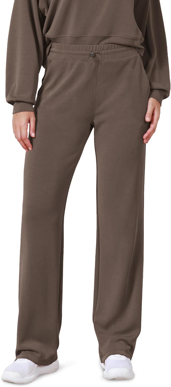 ODODOS Women's Modal Soft Wide Leg Pants for Casual Comfort