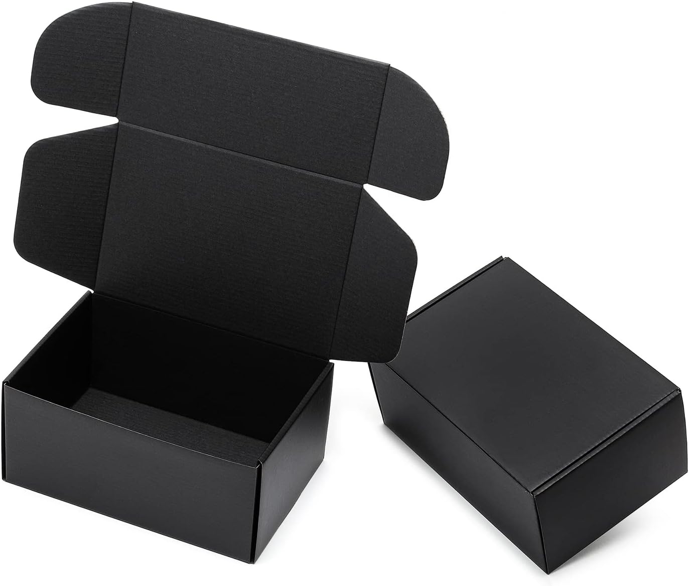 McFleet 9x6x4 Black Shipping Boxes for Small Business Needs