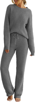 Cozy Fleece Pajama Sets for Women - Perfect Fall Lounge Wear