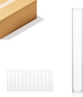 WGVI Hurricane Candle Holder Sleeve, Wide 2in x 16in - Clean