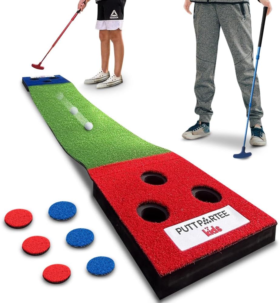 PUTT PARTEE: Portable Kids Mini Golf Game