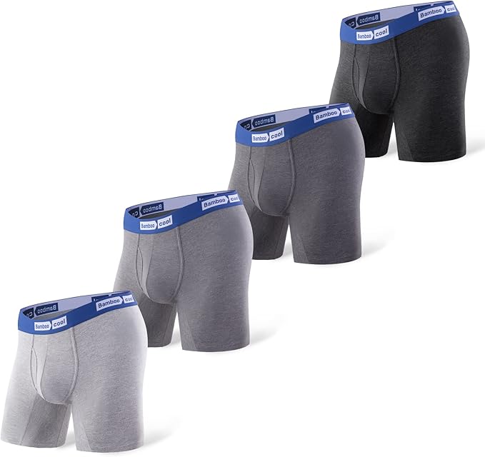 Bamboo Cool Mens Underwear Soft Breathable Boxer Briefs Review