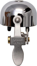 Crane Bike Bell E-Ne Bicycle Bell - Compact, Resonant Ring