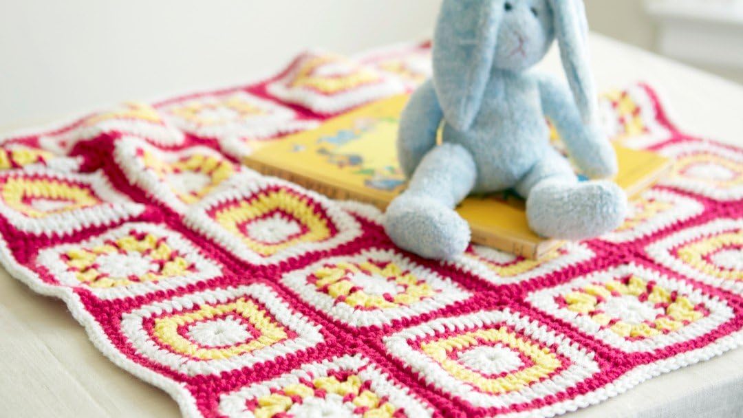 Cozy Baby Blanket Crochet Kit