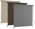 Outdoor Roller Shades Cordless Patio Shades 96in x 96in - UV Blocker