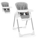 INFANS Foldable High Chair for Babies & Toddlers - Adjustable Height
