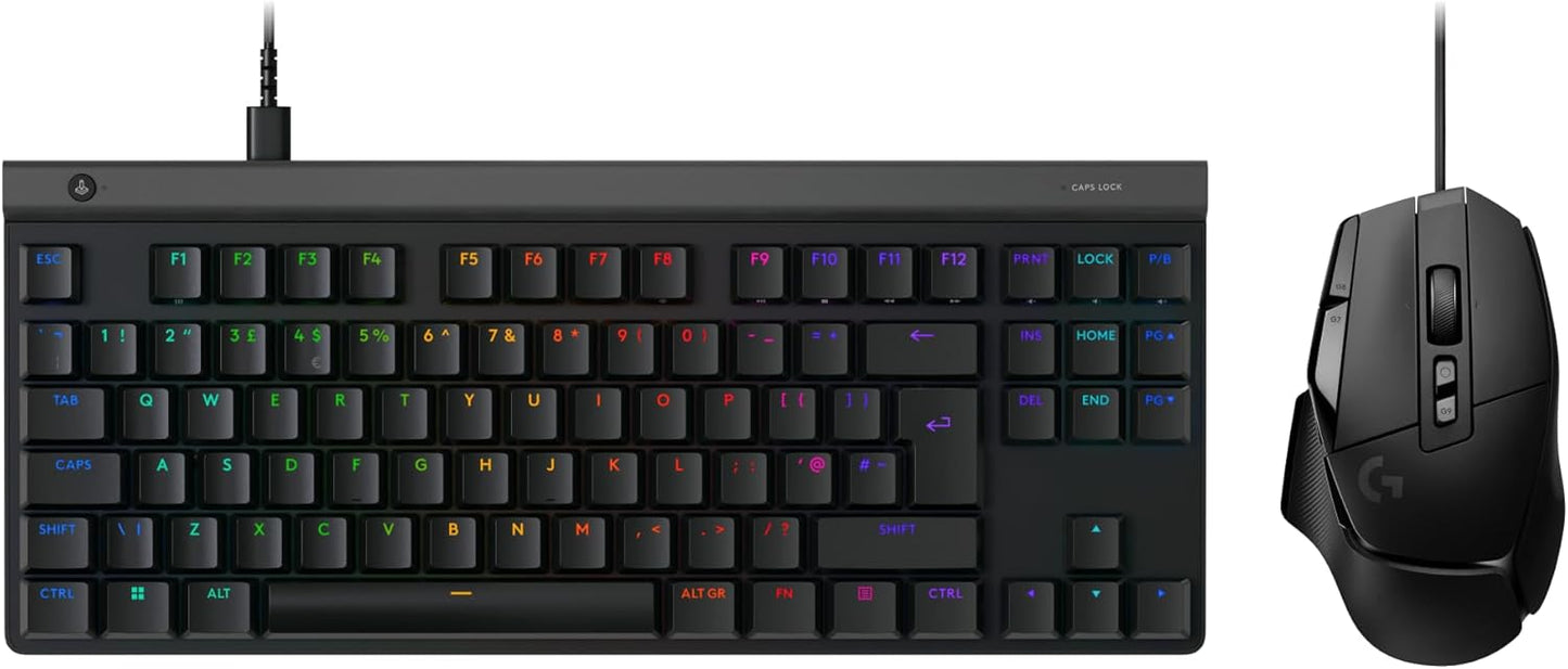 Logitech G502 X Wired Gaming Mouse & G515 TKL Keyboard Combo