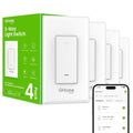 GHome Smart Switch 3-Way Wi-Fi Light Switch - Voice & Schedule Ready