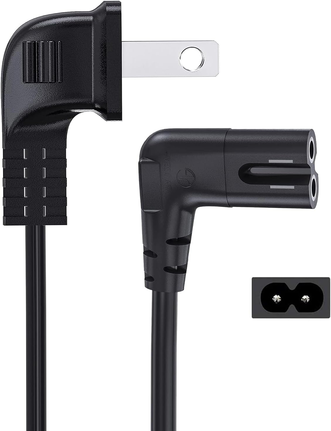 10FT 90 Degree LG TV Power Cable - Enhanced Connectivity