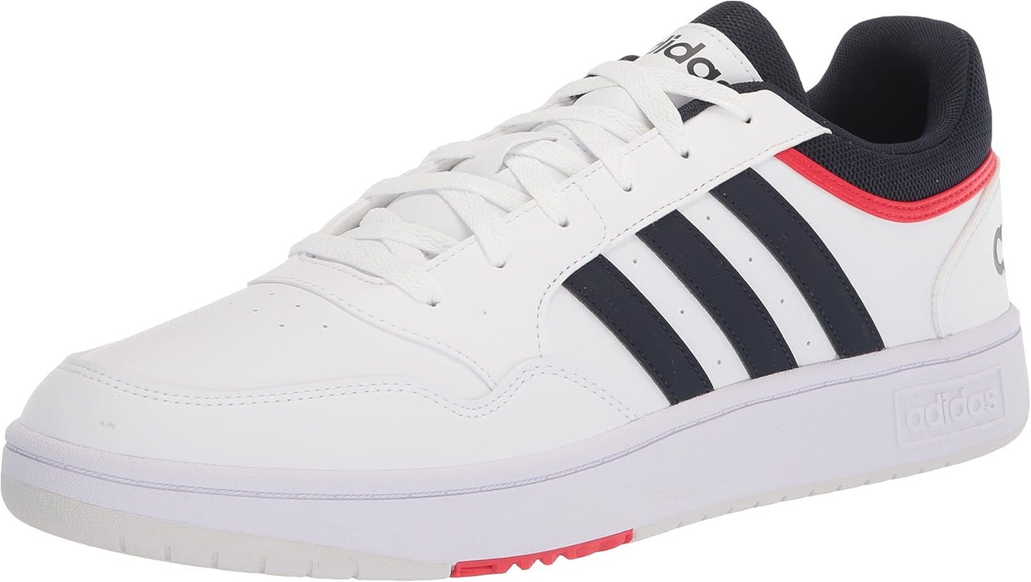 adidas Men's Hoops 3.0 Low Sneaker - Vintage Style and Comfort