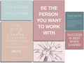 Inspirational Office Wall Art for Women - Set of 6 Motivational YEOION