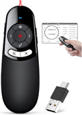 2 in 1 USB Type C Spotlight Presentation Clicker - Digital