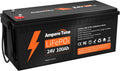 Ampere Time 25.6V 100Ah LiFePO4 Battery - Long Life, Built-in 100A BMS