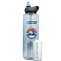 Epic Nalgene OG (Smoke Grey, 48 Ounce) - Dual Filter Water Bottle