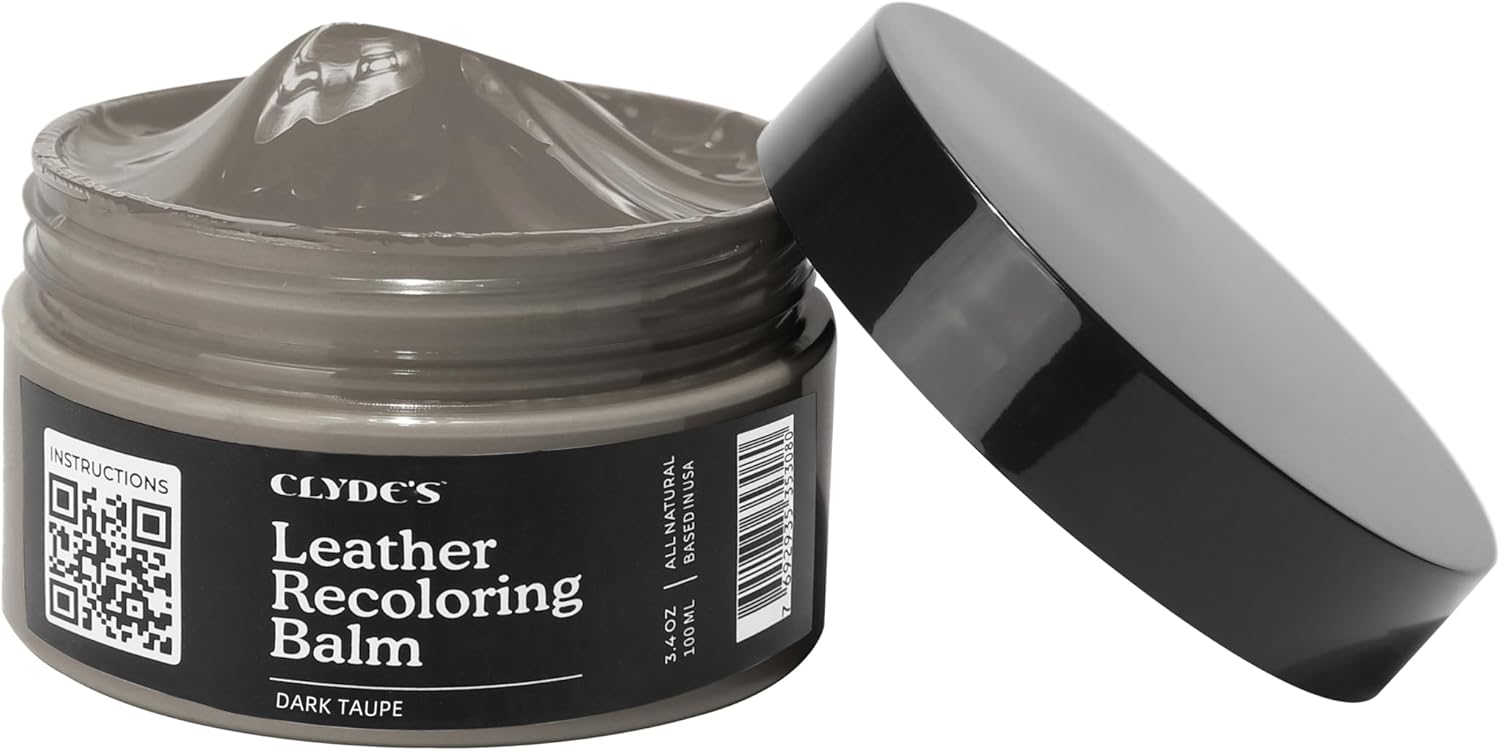 Clyde's Leather Recoloring Balm for Furniture & Car Seats