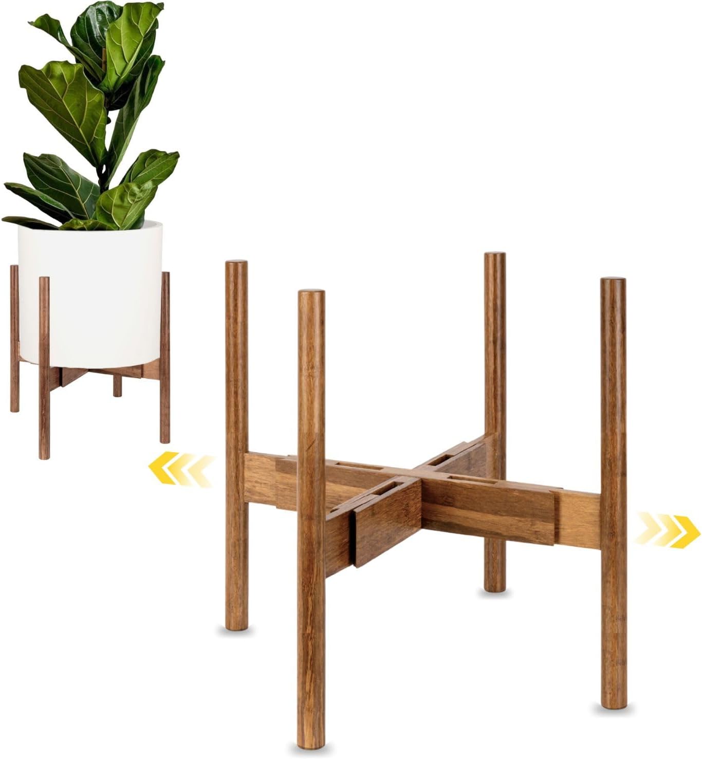 Adjustable Plant Stand for 8 to 12 Inch Pots by Fox & Fern