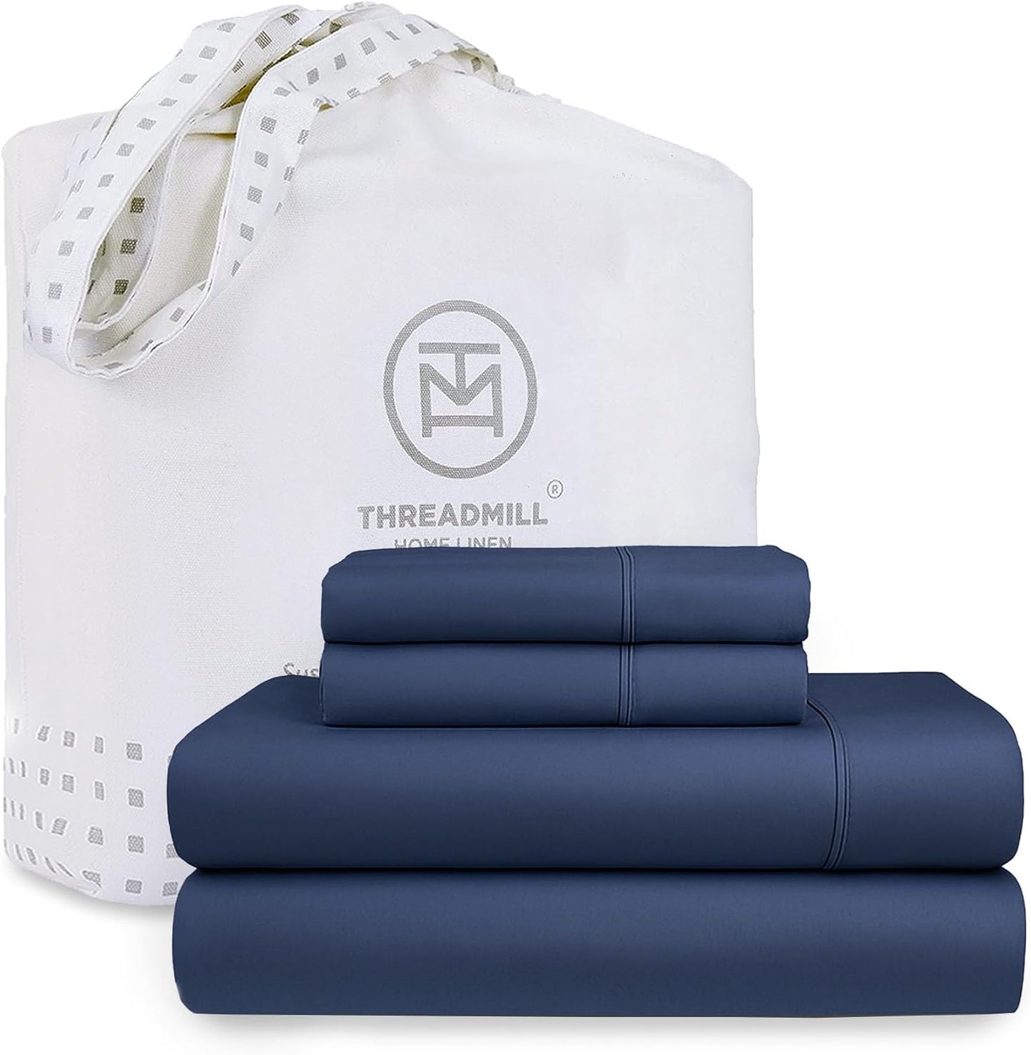 Threadmill Cotton Full Size Sheet Set for Ultimate Comfort