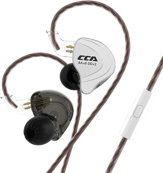 10 Driver HiFi Earphones for Musicians