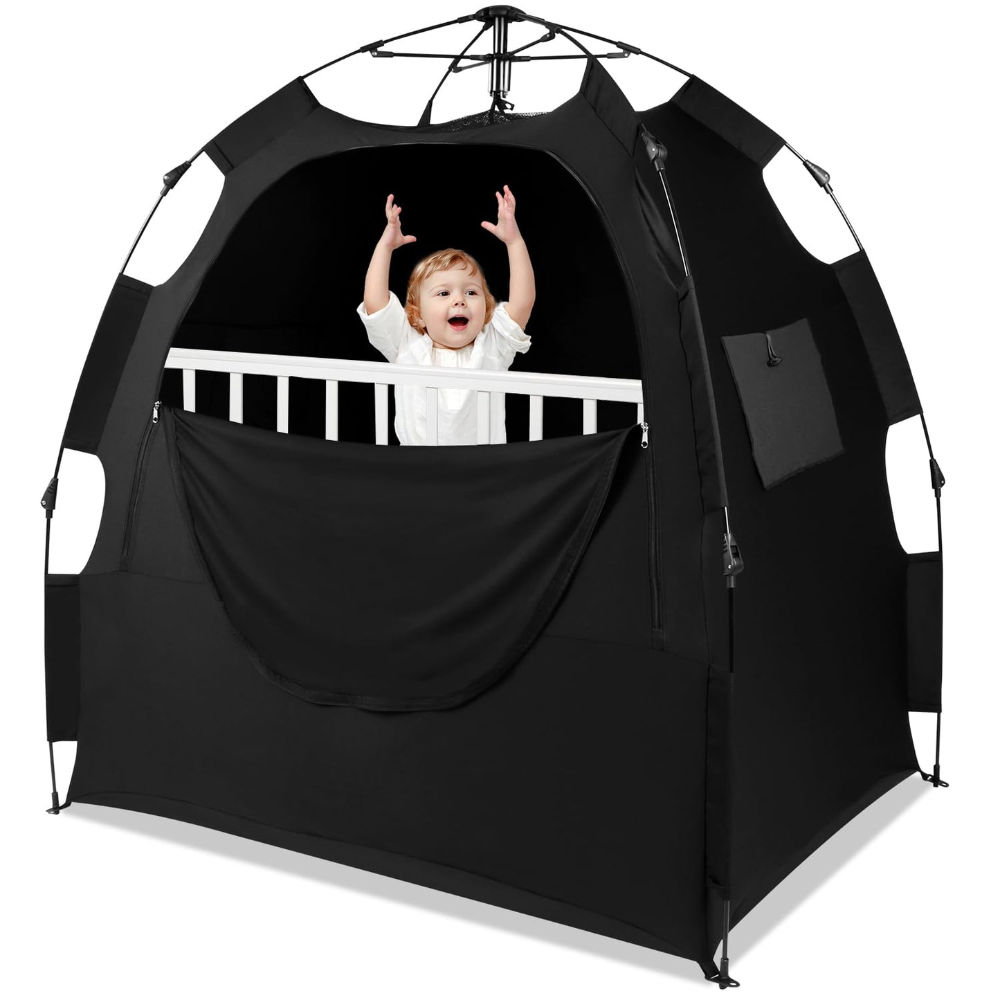 Blackout Tent for Pack N Play: Portable Baby Sleep Pod