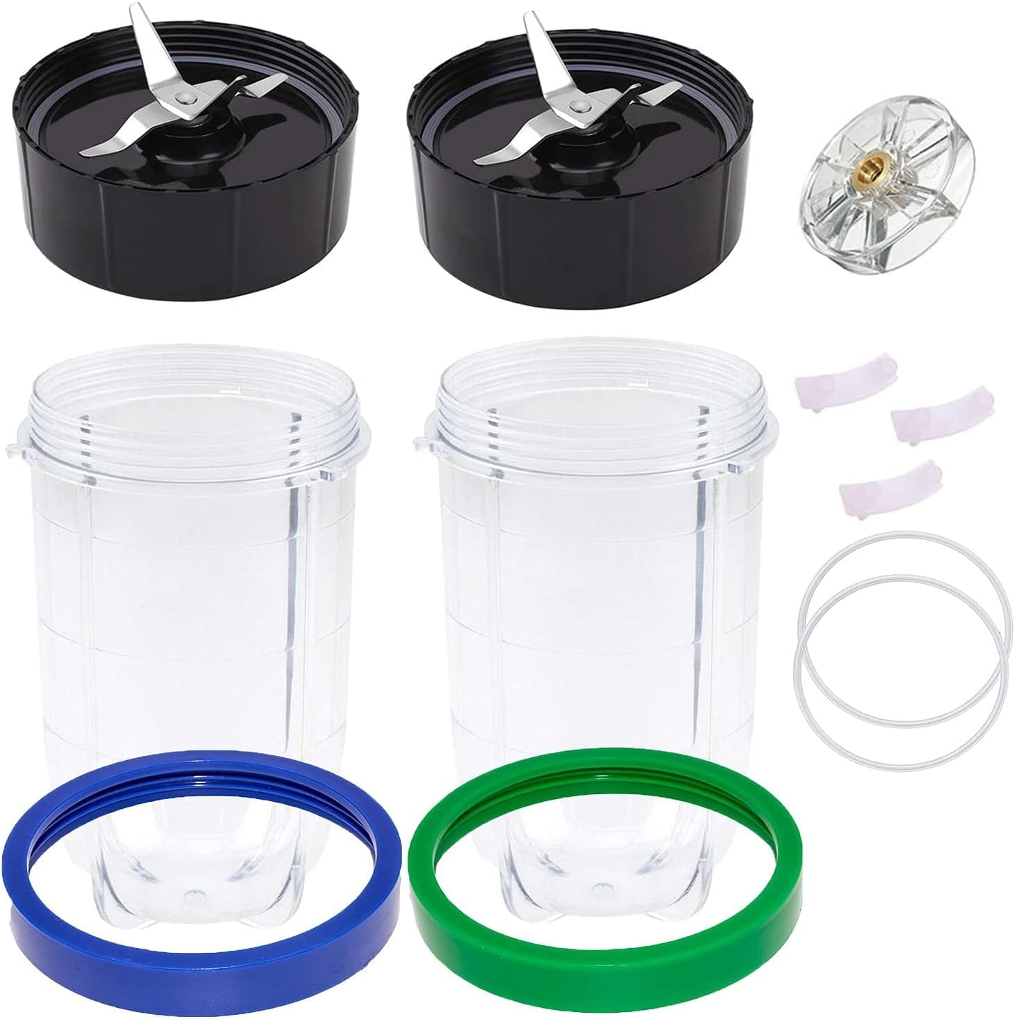 Magic Bullet Blender Cross Blades Set + 12 Accessories