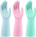 Rubber cleaning gloves 3 or 6 Pairs Household dishwashing gloves