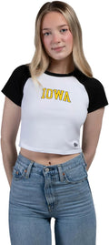 Homerun Cropped Tee Womens Game Day Crop Top - Trendy Team Fit