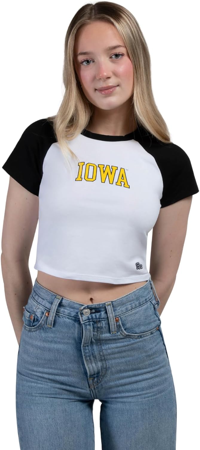 Homerun Cropped Tee for Women - Game Day Ready Style