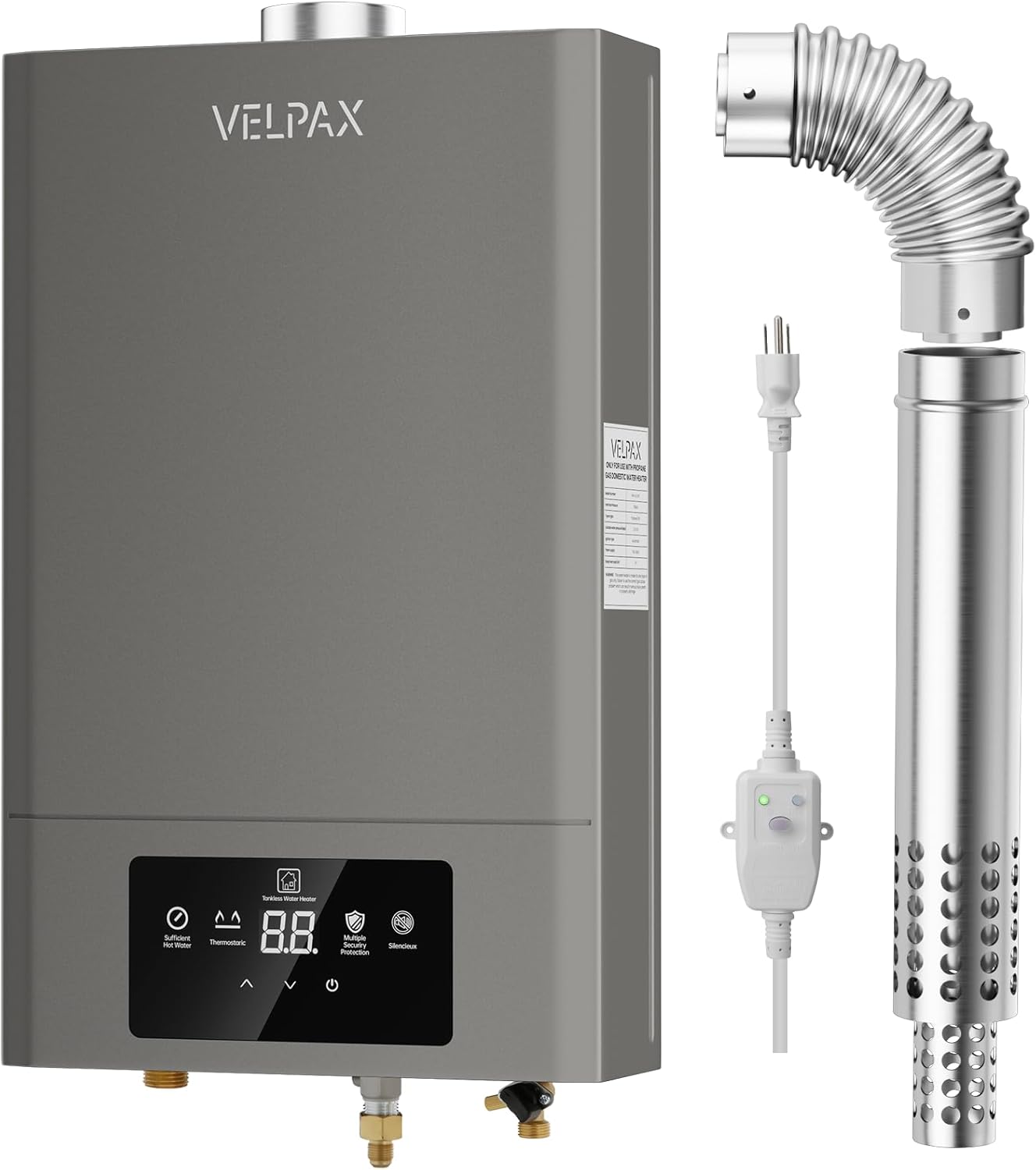 Natural Gas Tankless Water Heater for Instant Hot Water Needs