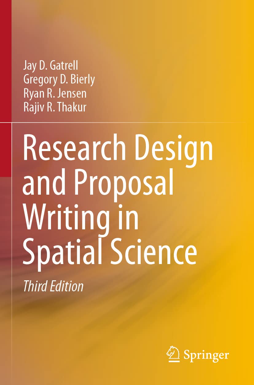 Research Design and Proposal Writing in Spatial Science Guide