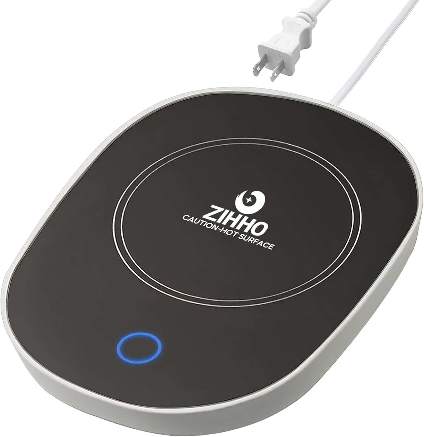Keep Coffee Hot: ZIHHO Mug Warmer - Black/Pink