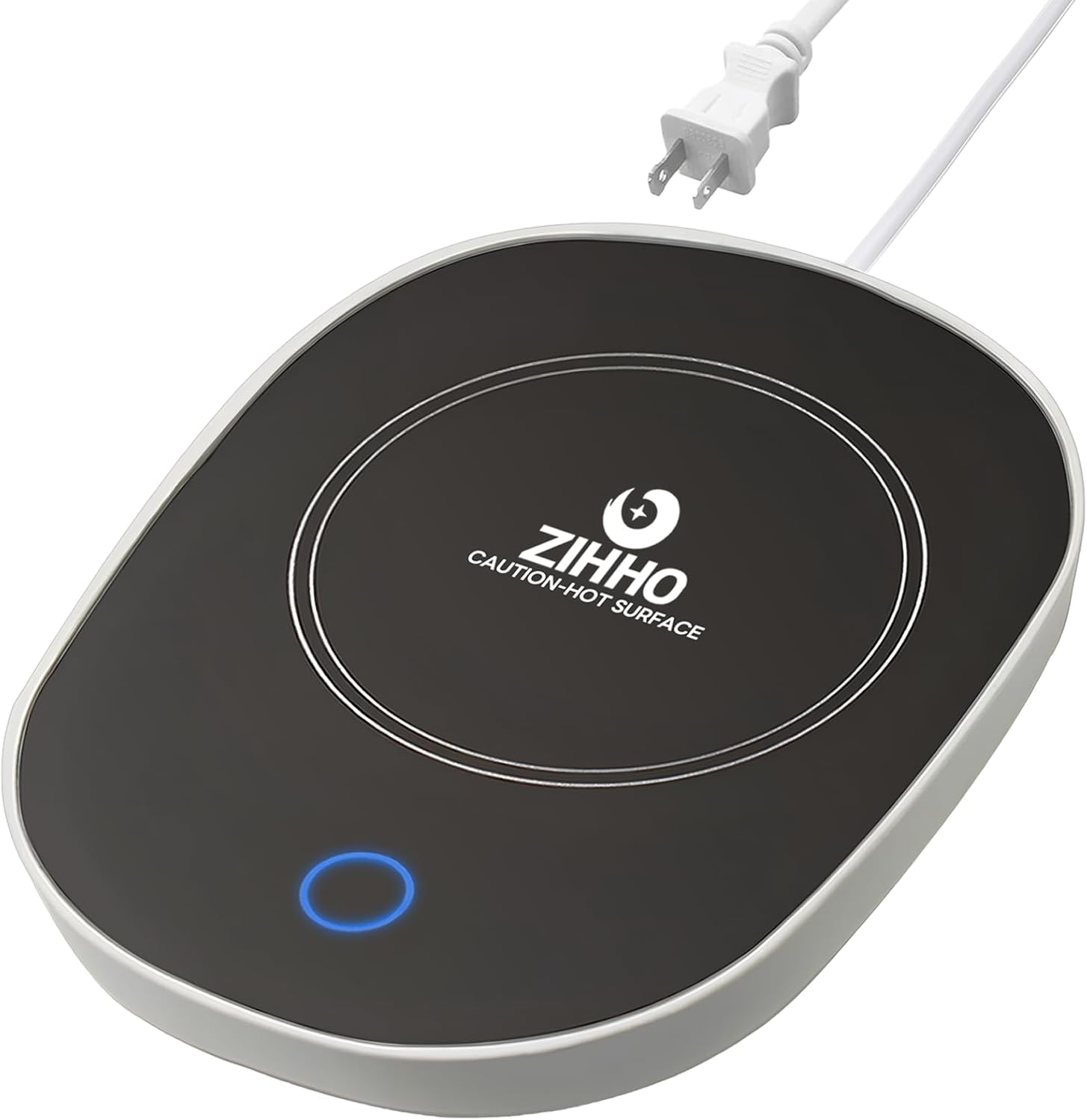 Keep Coffee Hot: ZIHHO Mug Warmer - Black/Pink