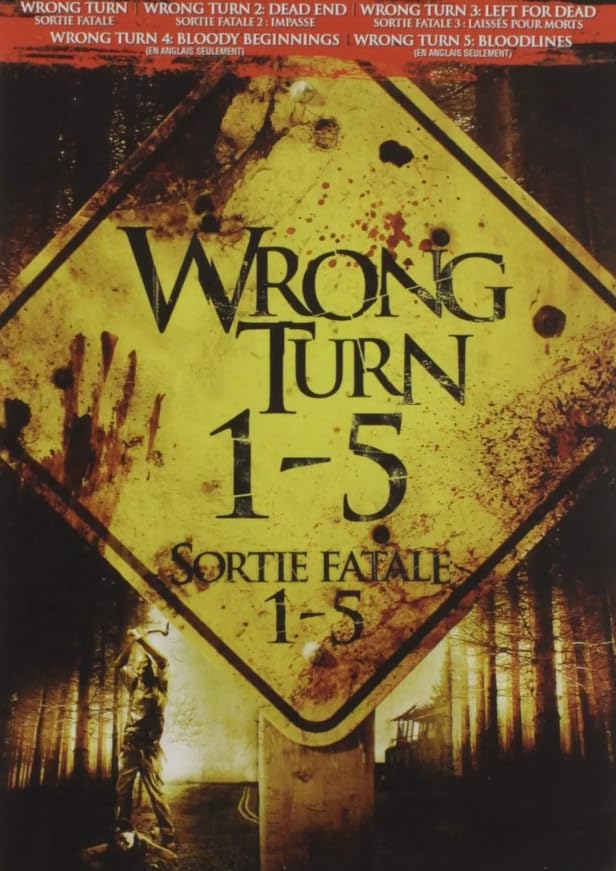 Wrong Turn 5 Movie Collection DVD - Thrilling Horror Experience