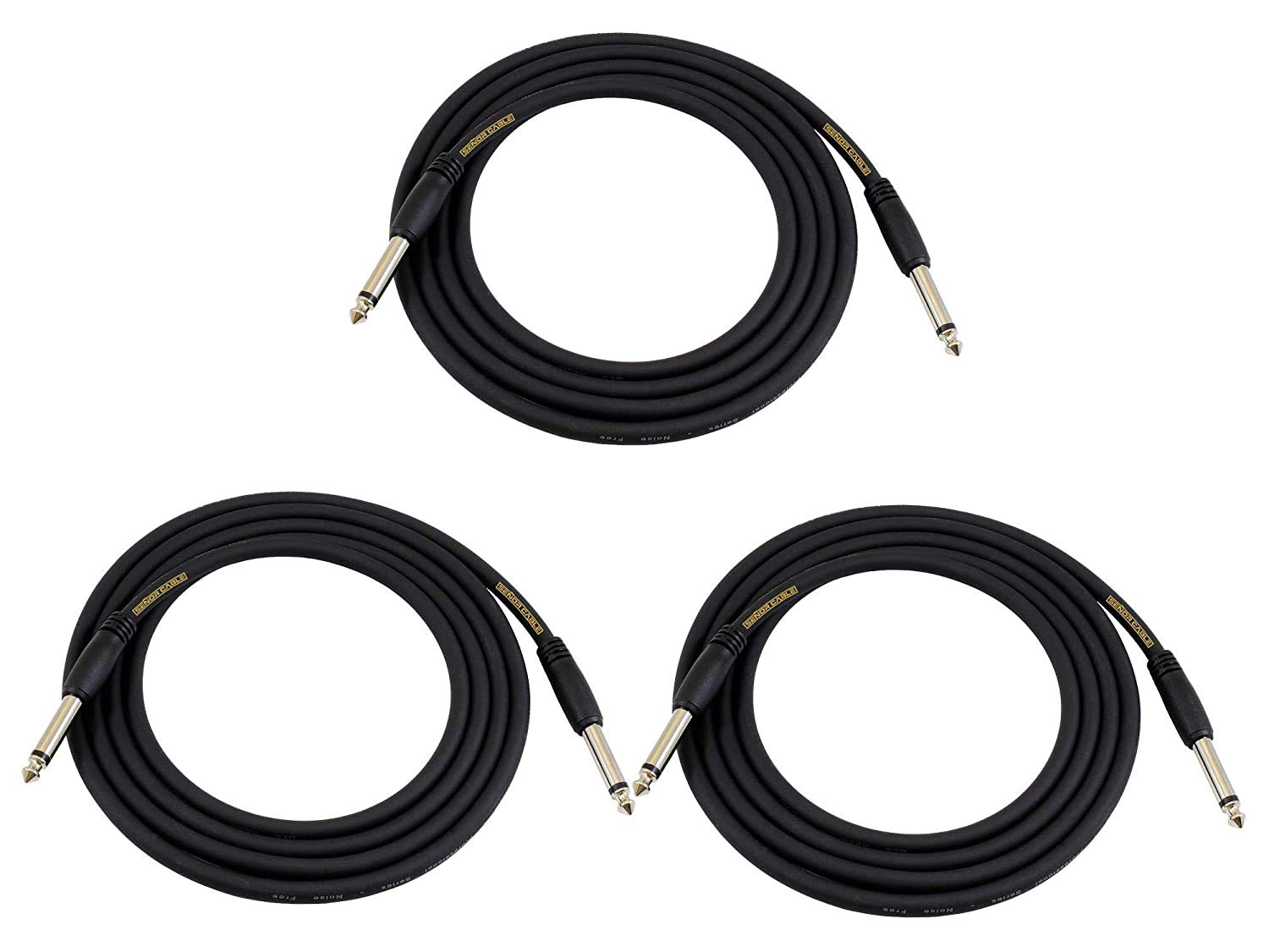 Premium Woven Guitar Cable Trio Set - Senor Cable