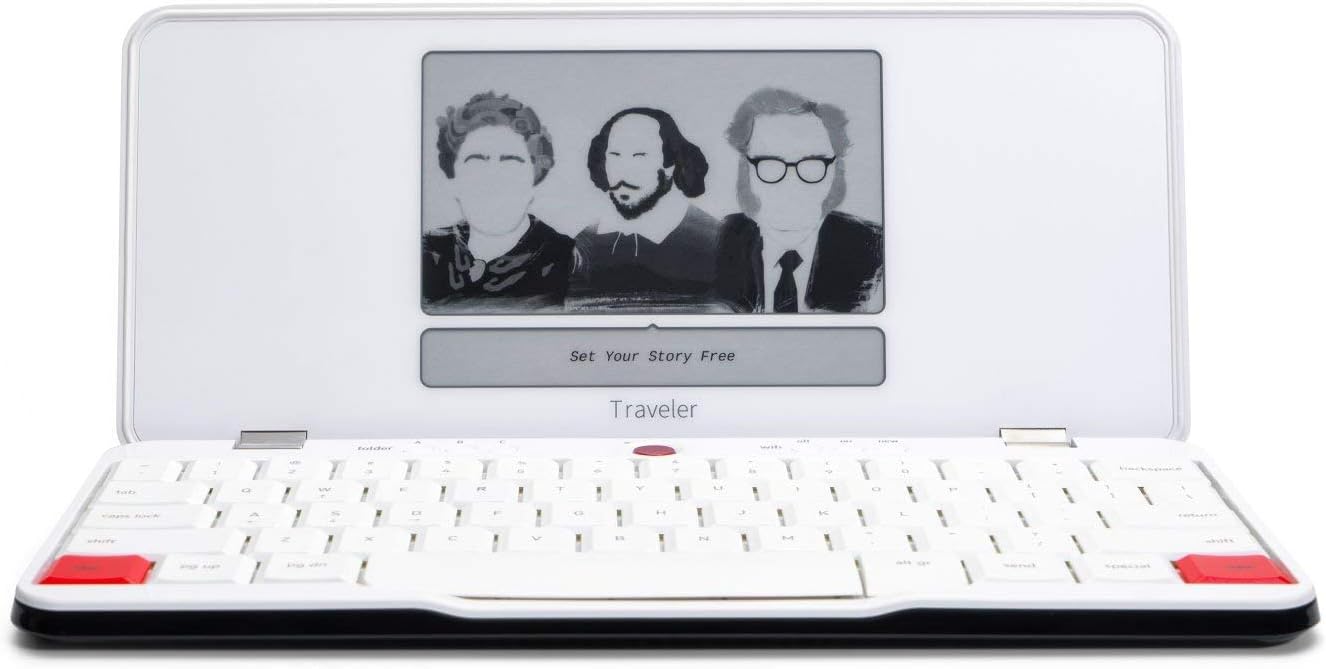 Freewrite Traveler Portable Typewriter for Distraction-Free Writing