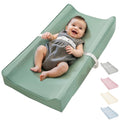 Vegan Leather Waterproof Baby Changing Pad - Extra Thick, Portable